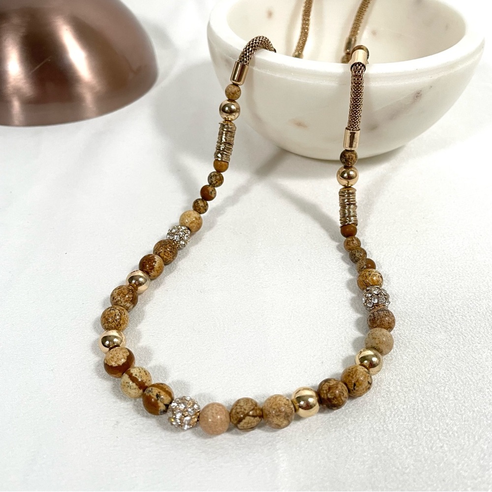 WHBM Beaded Necklace